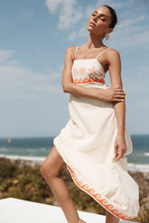 Ceecee Maxi Dress - Beige